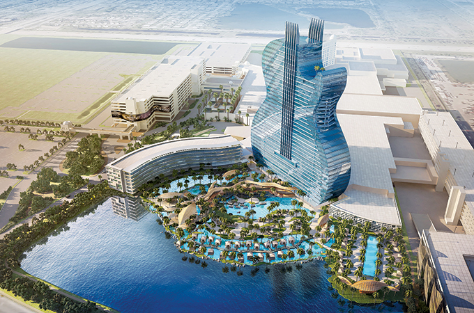 Iconic guitar hotel coming up at Hollywood